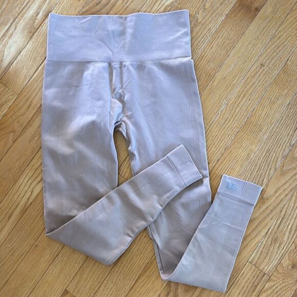 SET Active Sculpt Flex Leggings Fawn Pink size medium - Picture 2 of 12